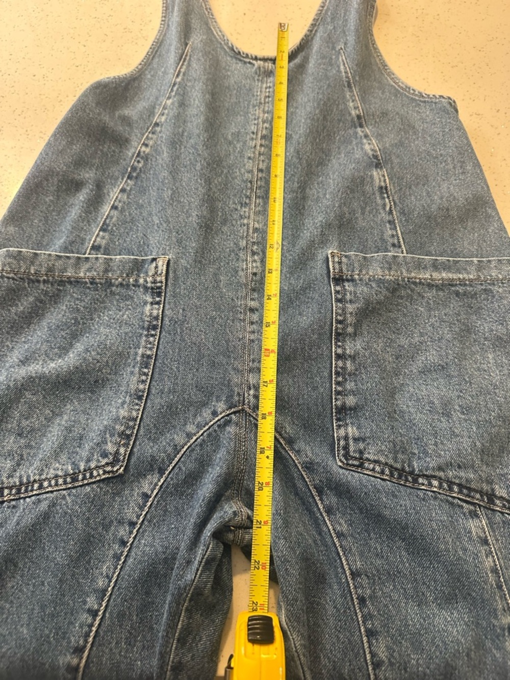 We the Free by Free people high roller denim blue jumpsuit / EUC, no flaws! - Picture 10 of 16